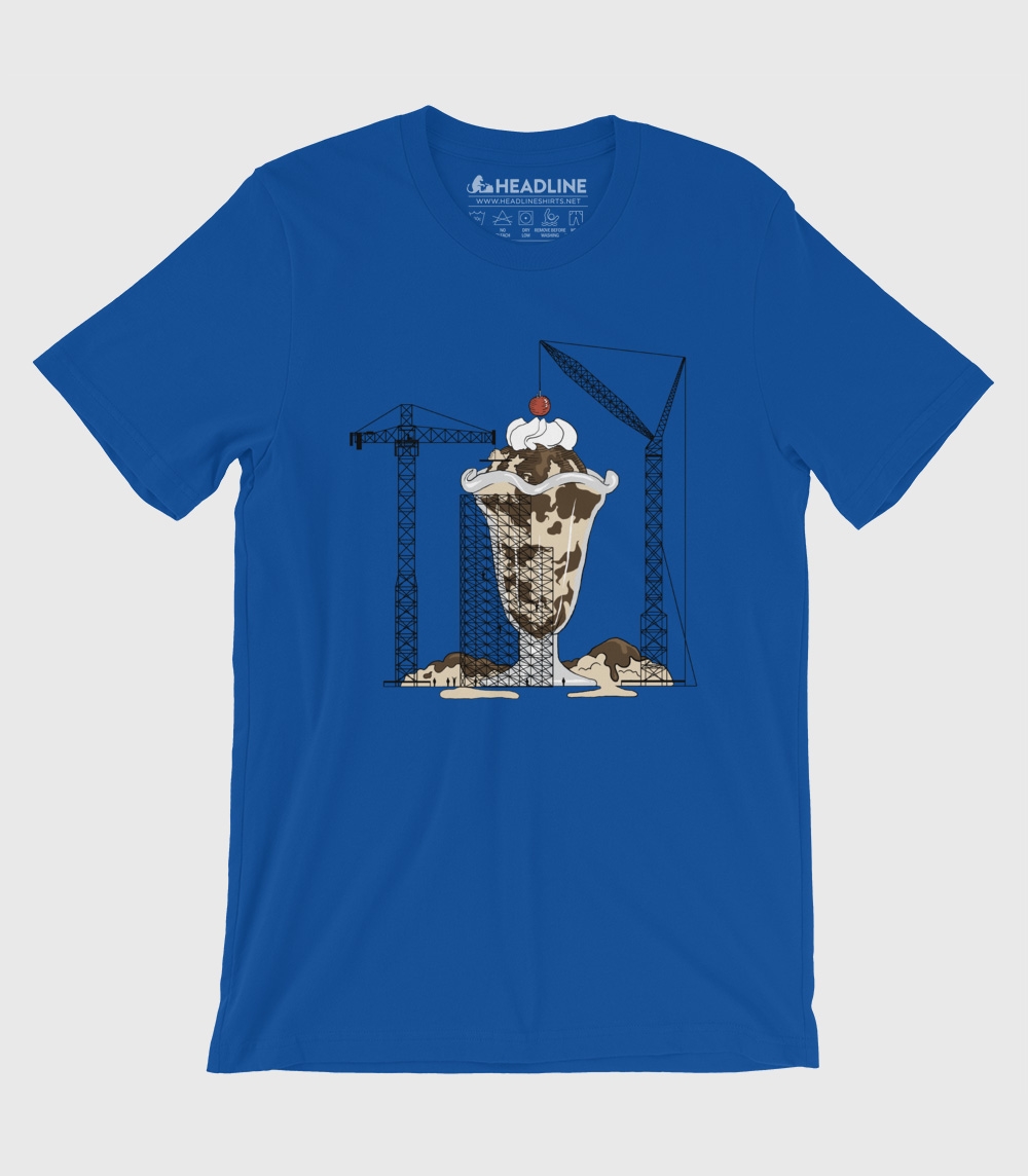 Workin' on a Sundae Unisex 100% Cotton T-Shirt