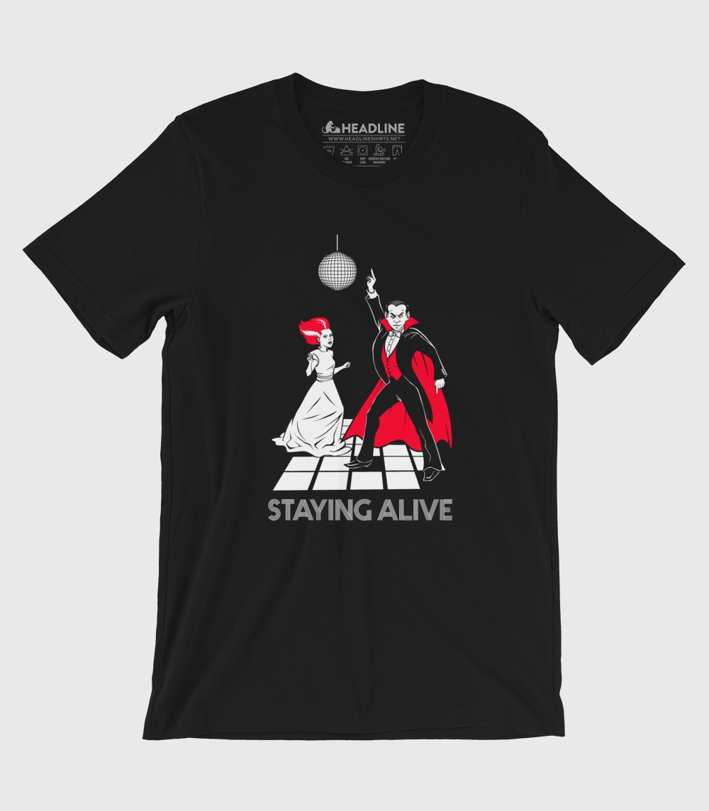 Staying Alive Unisex 100% Cotton T-Shirt