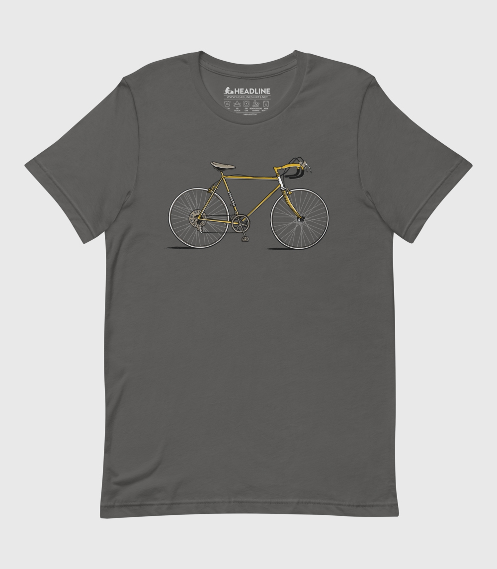 Road Bike Unisex 100% Cotton T-Shirt