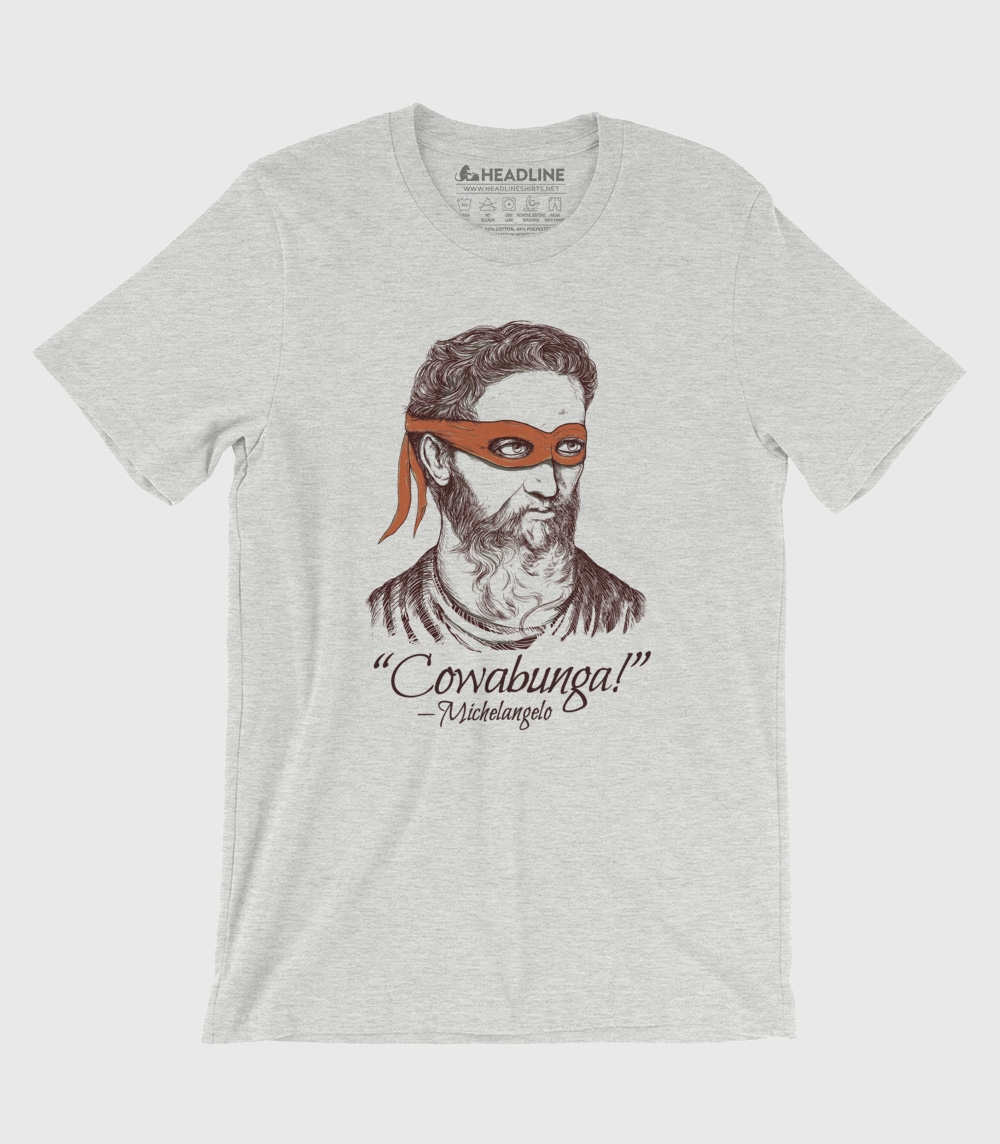 Michelangelo Unisex 100% Cotton T-Shirt