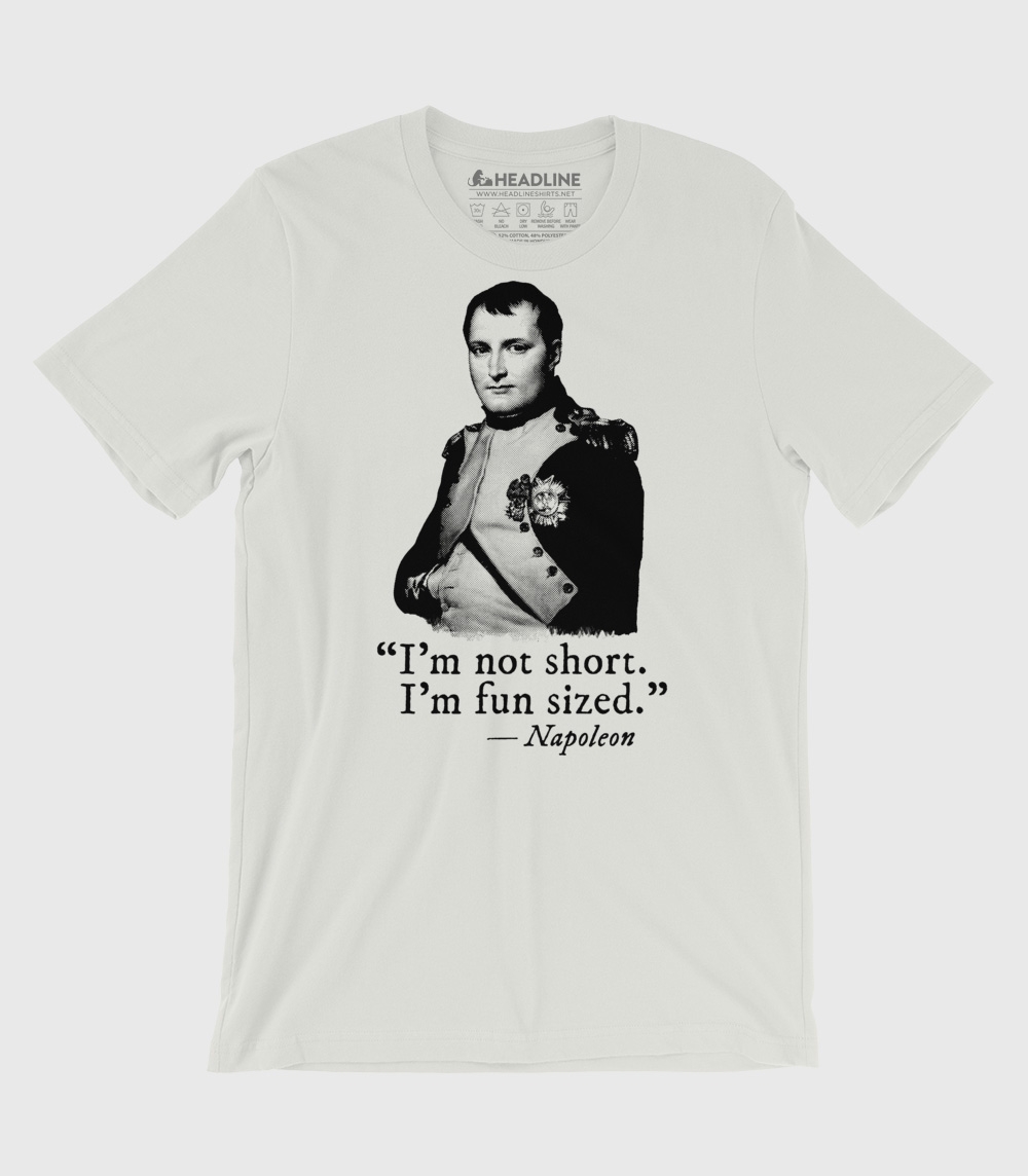 Fun Sized Napoleon Unisex 100% Cotton T-Shirt