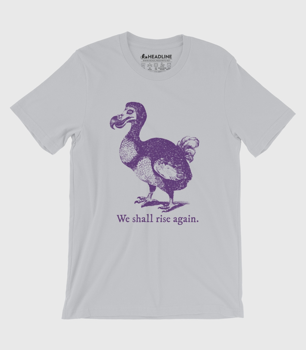 Rise of the Dodo Unisex 100% Cotton T-Shirt