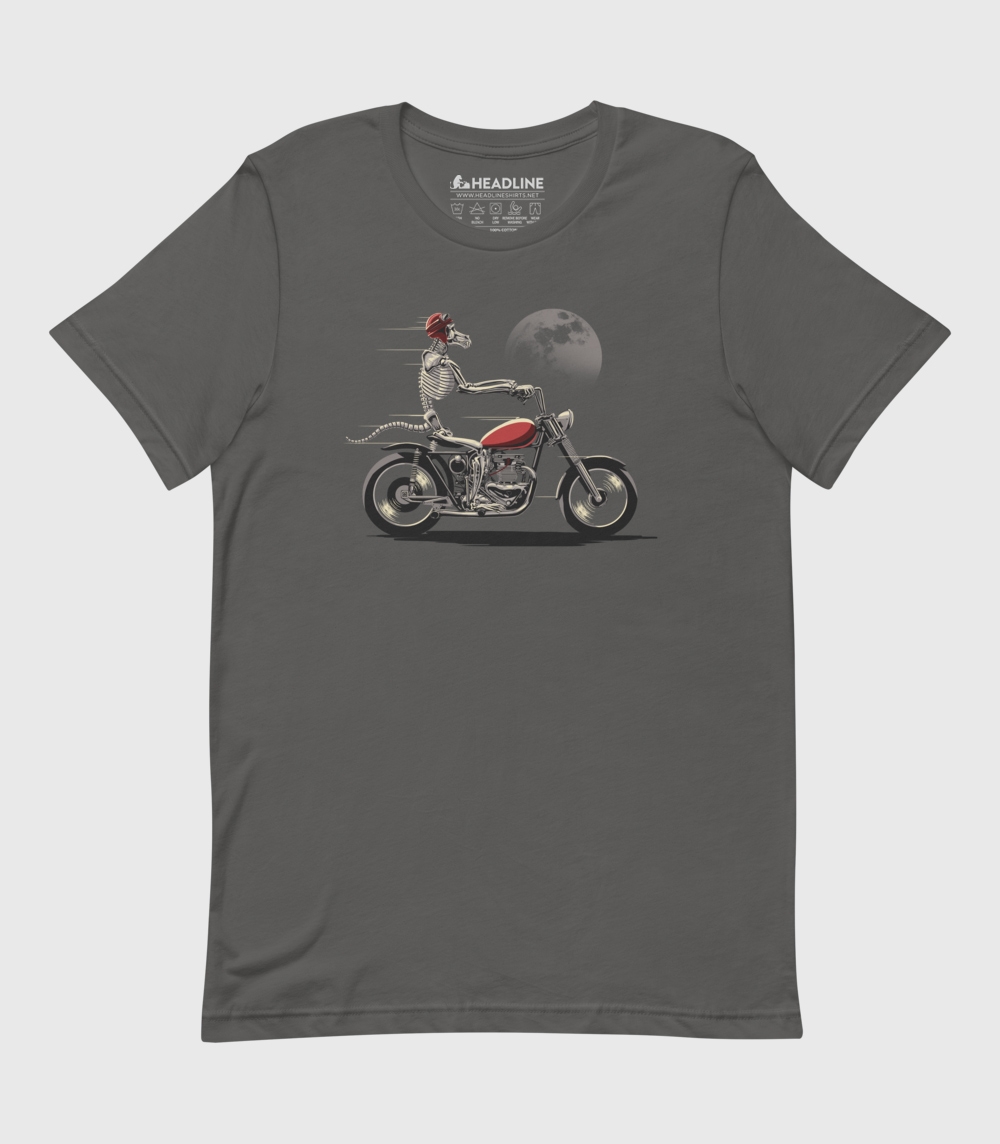 Baboon Biker Unisex 100% Cotton T-Shirt