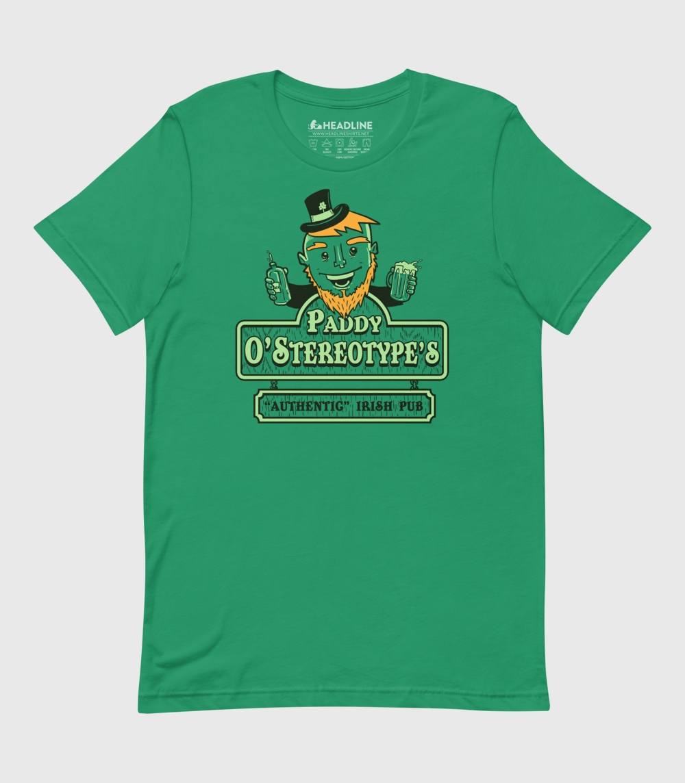 Paddy O'Stereotype's Unisex 100% Cotton T-Shirt