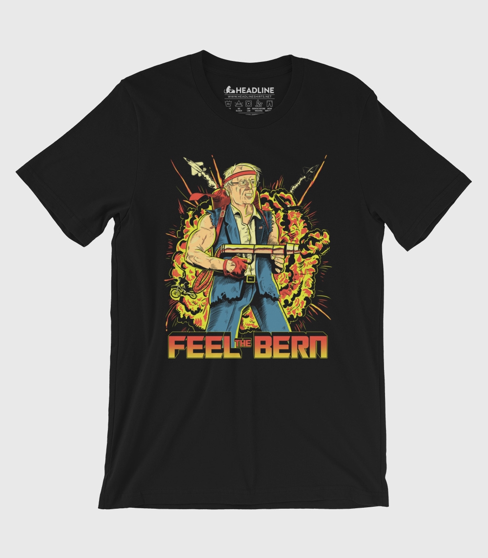 Feel the Bern Unisex 100% Cotton T-Shirt
