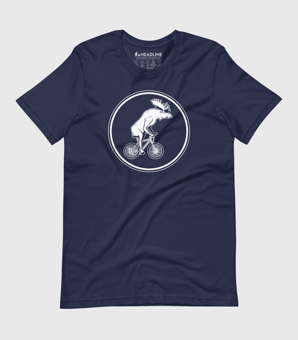 Moose Crossing Unisex Cotton/Poly T-Shirt