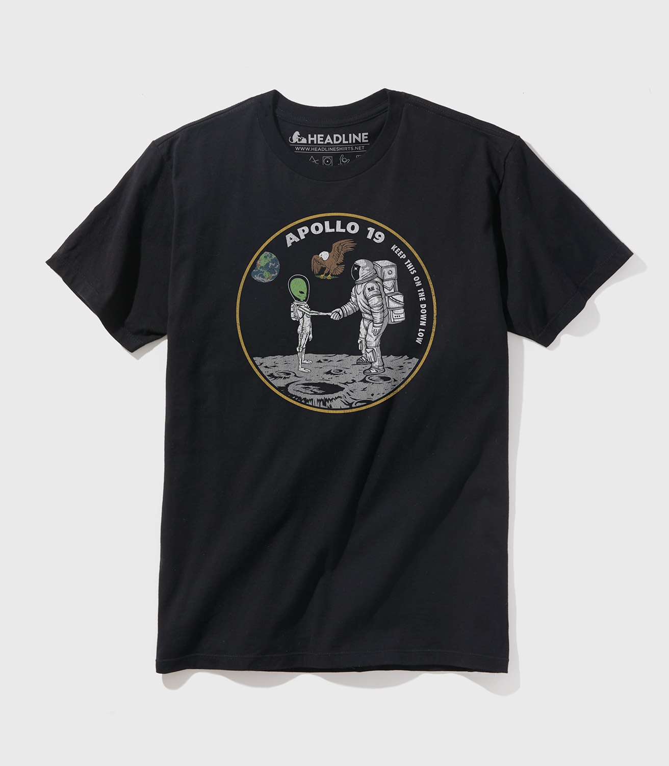 Apollo 19 Unisex 100% Cotton T-Shirt