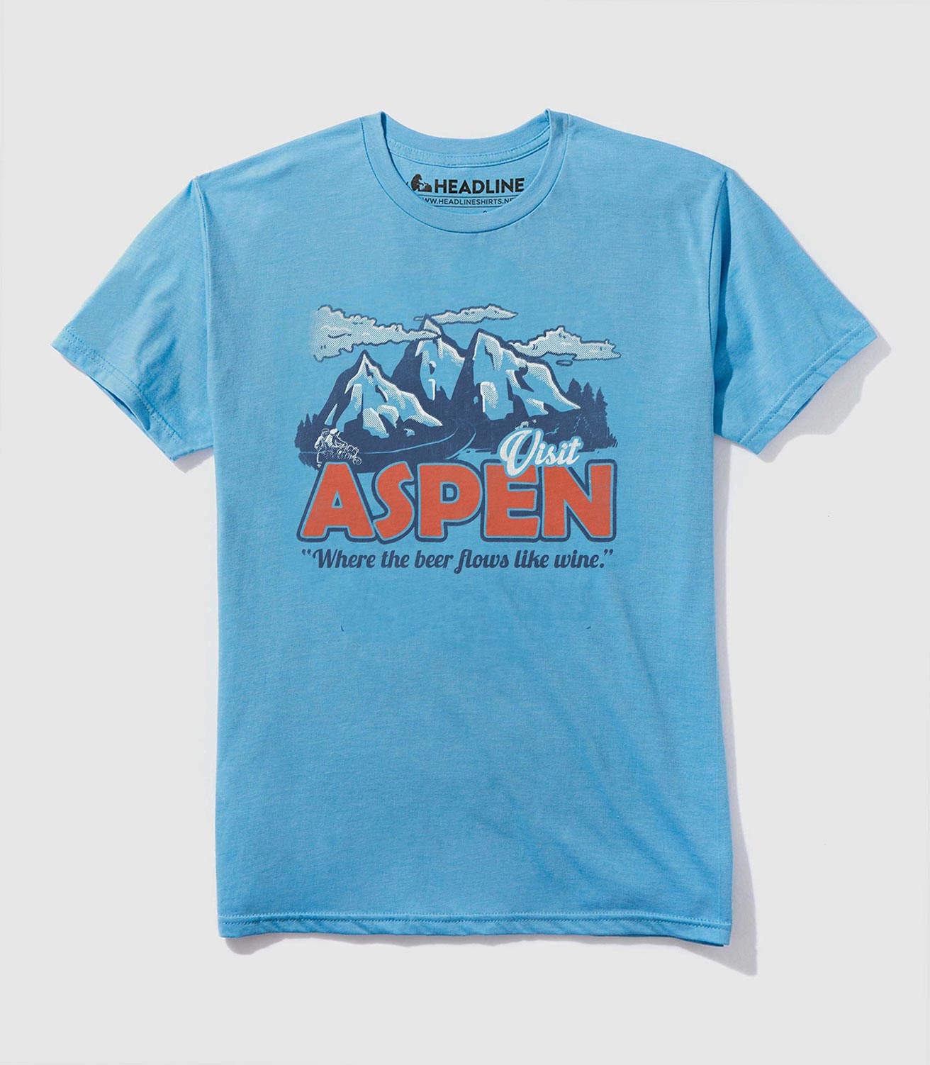 Aspen Unisex 100% Cotton T-Shirt
