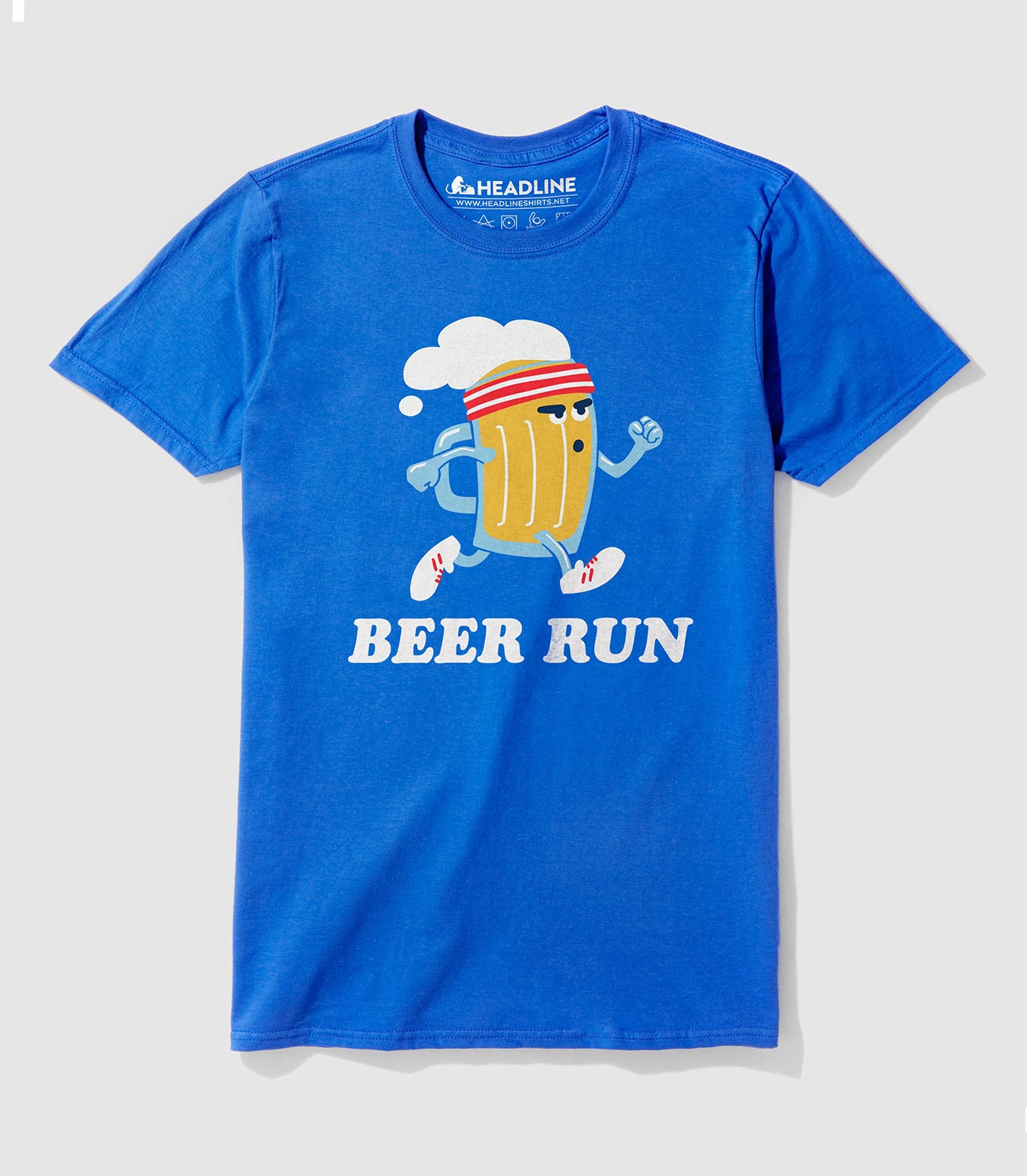 Beer Run Unisex 100% Cotton T-Shirt