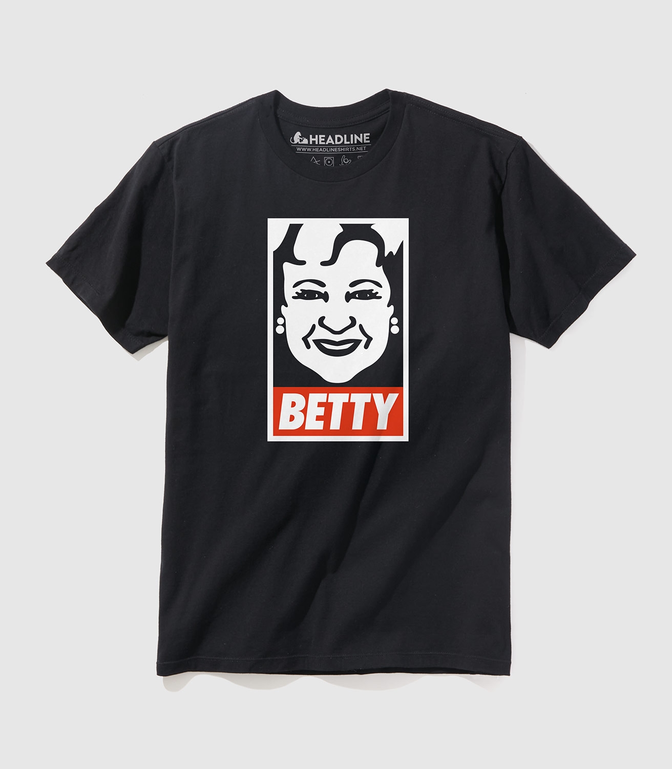 BETTY Unisex 100% Cotton T-Shirt