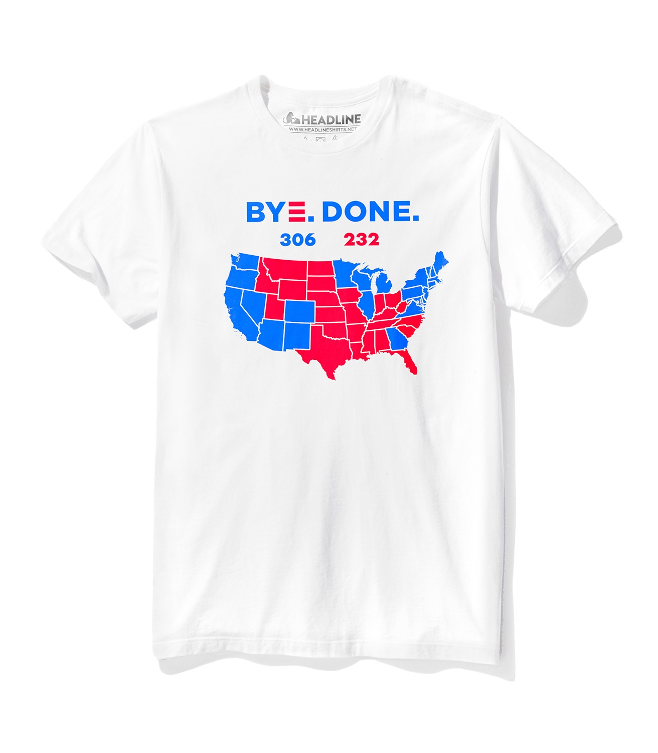 Bye. Done. Unisex 100% Cotton T-Shirt