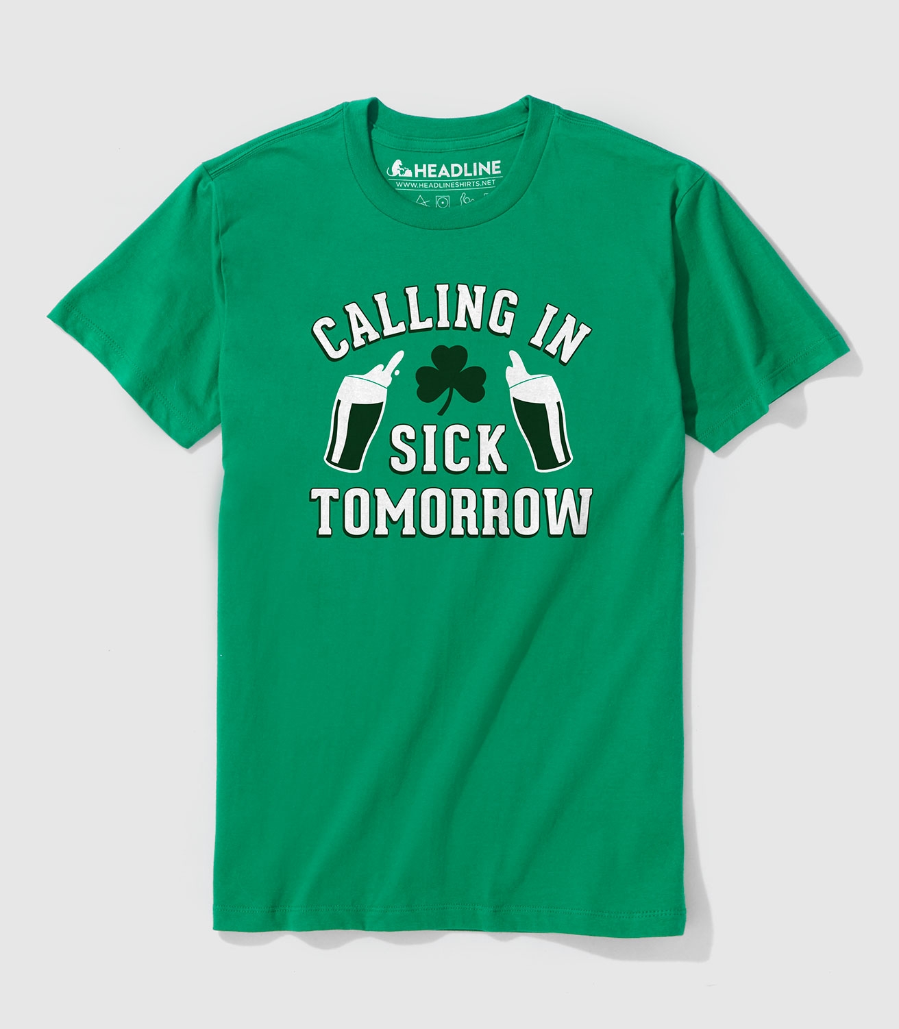 Calling in Sick Tomorrow Unisex 100% Cotton T-Shirt