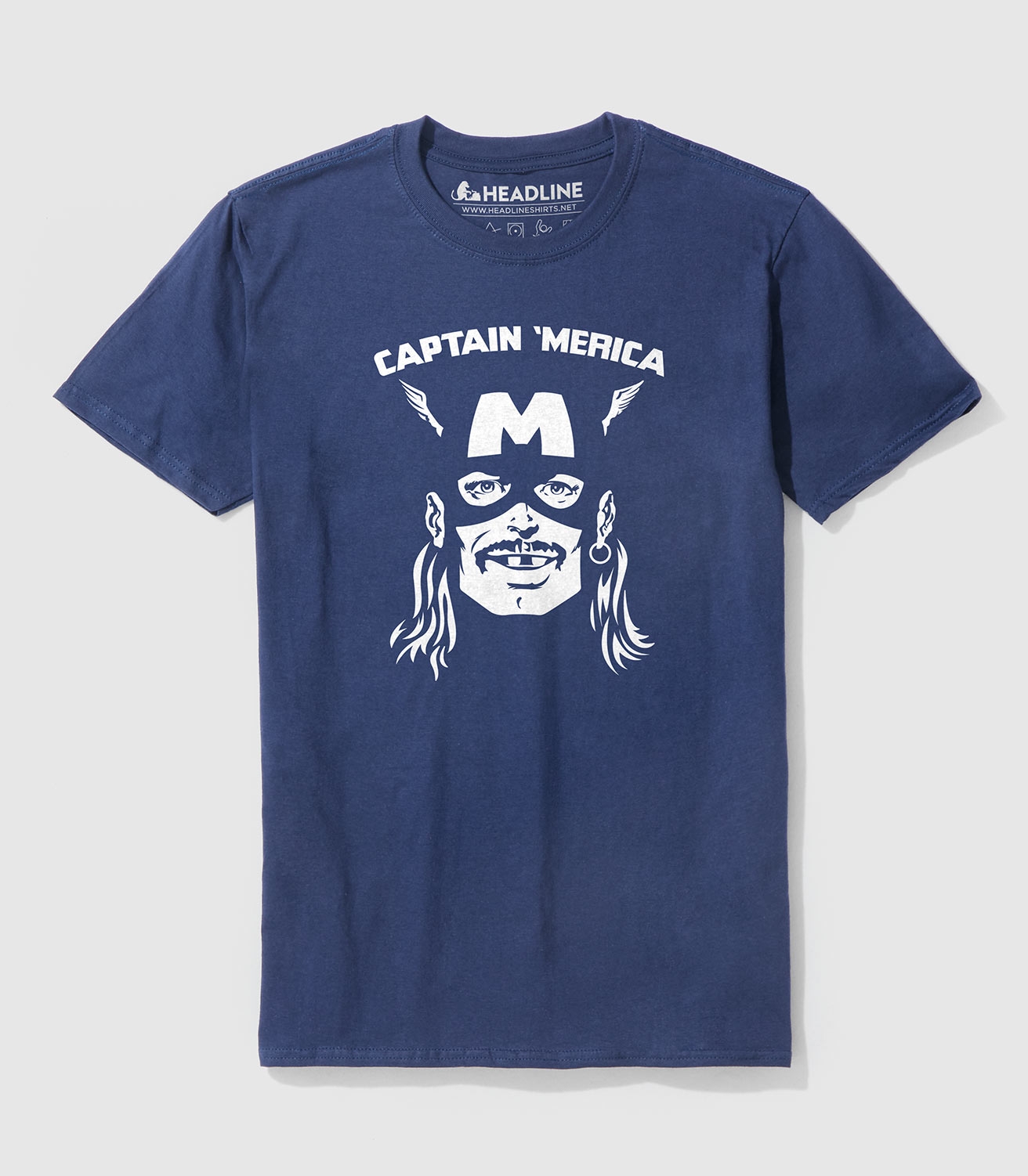 Captain 'Merica Unisex 100% Cotton T-Shirt