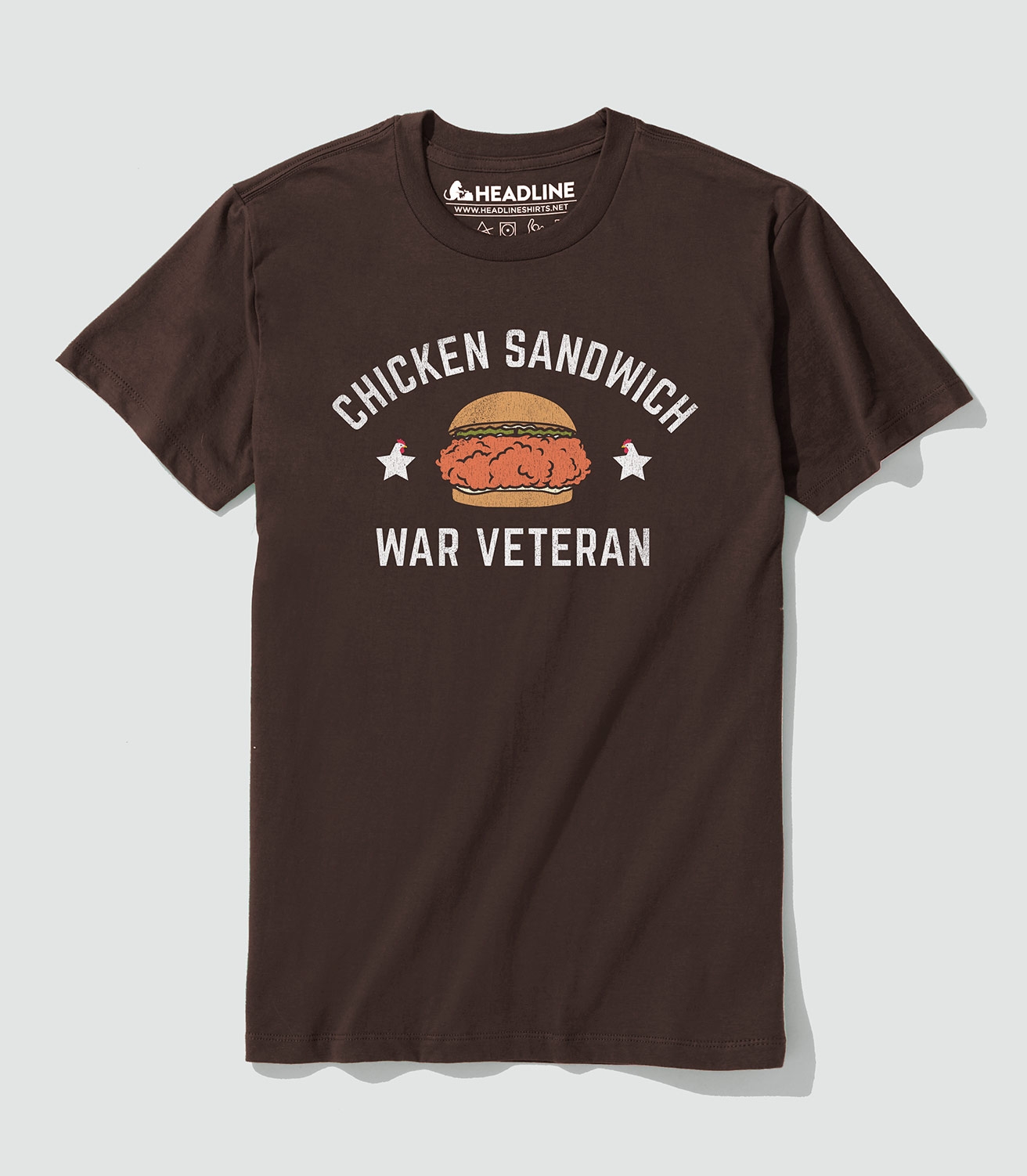 Chicken Sandwich War Veteran Unisex 100% Cotton T-Shirt
