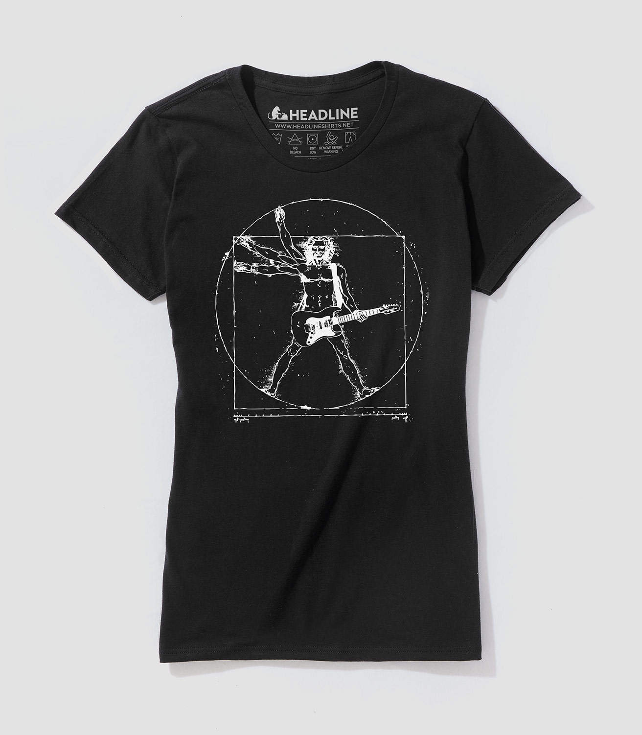 Da Vinci Rock Man Women's 100% Cotton T-Shirt