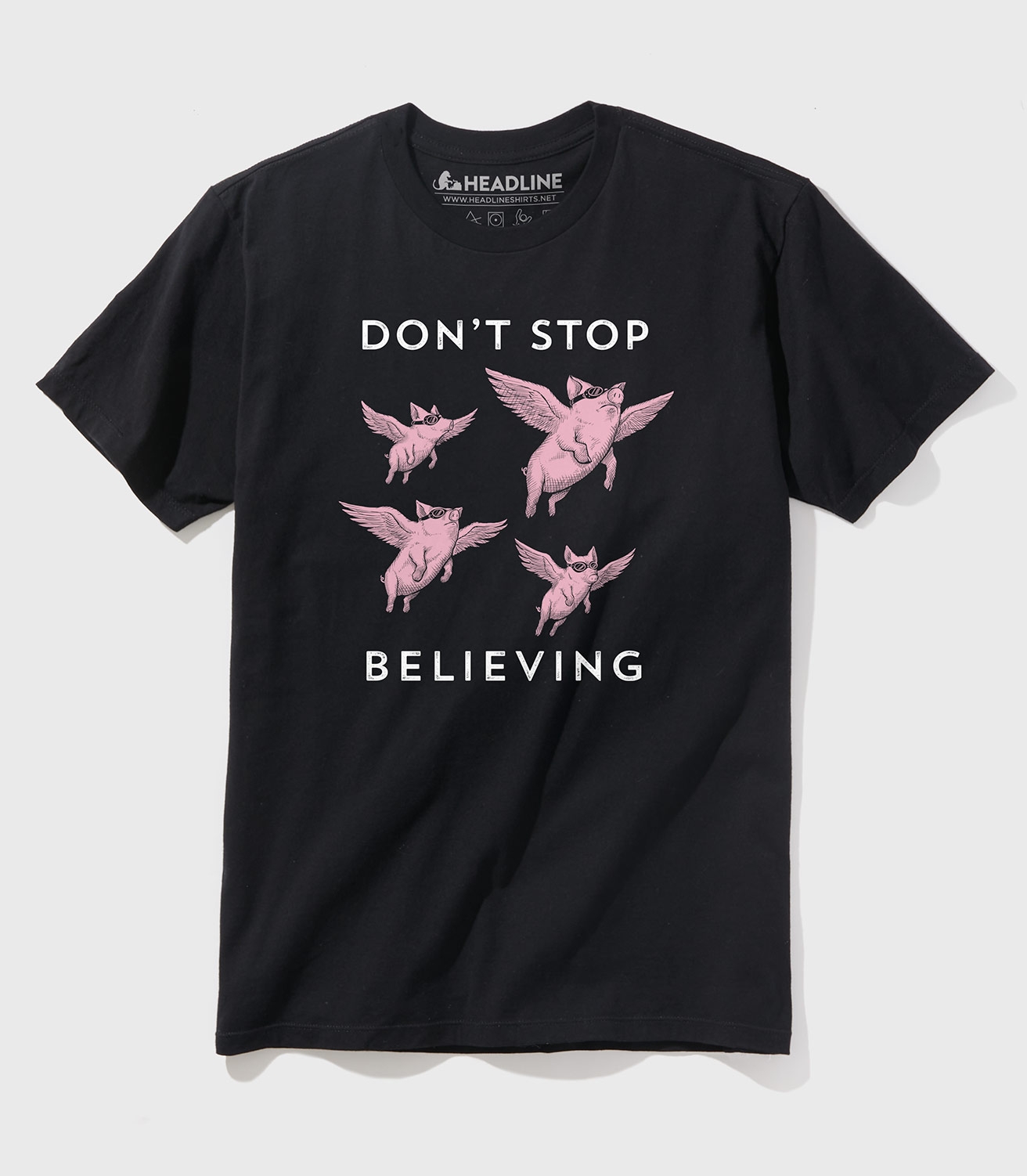 Don't Stop Believing Unisex 100% Cotton T-Shirt