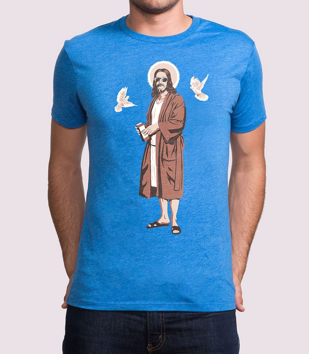 Dude Jesus Unisex Cotton/Poly T-Shirt