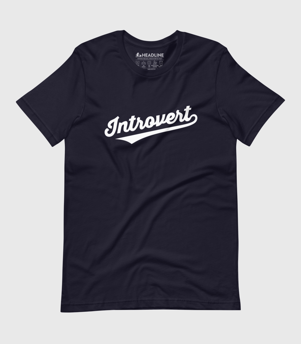 Introvert Unisex 100% Cotton T-Shirt
