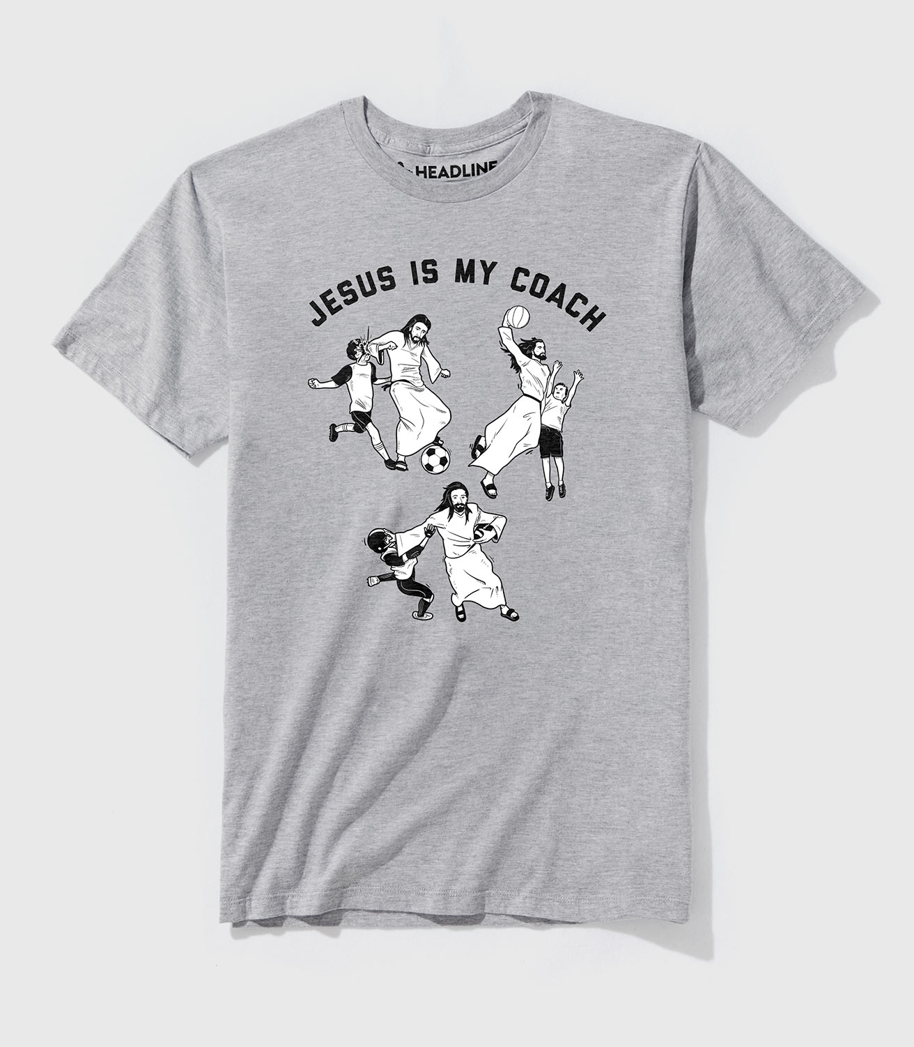 Jesus Is My Coach Unisex Cotton/Poly T-Shirt
