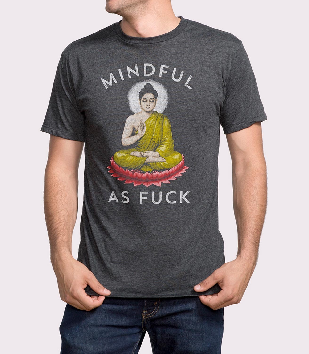 Mindful as F--k Unisex Cotton/Poly T-Shirt