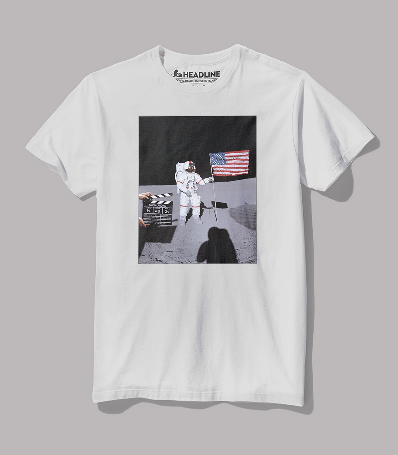 Moon Hoax Unisex 100% Cotton T-Shirt