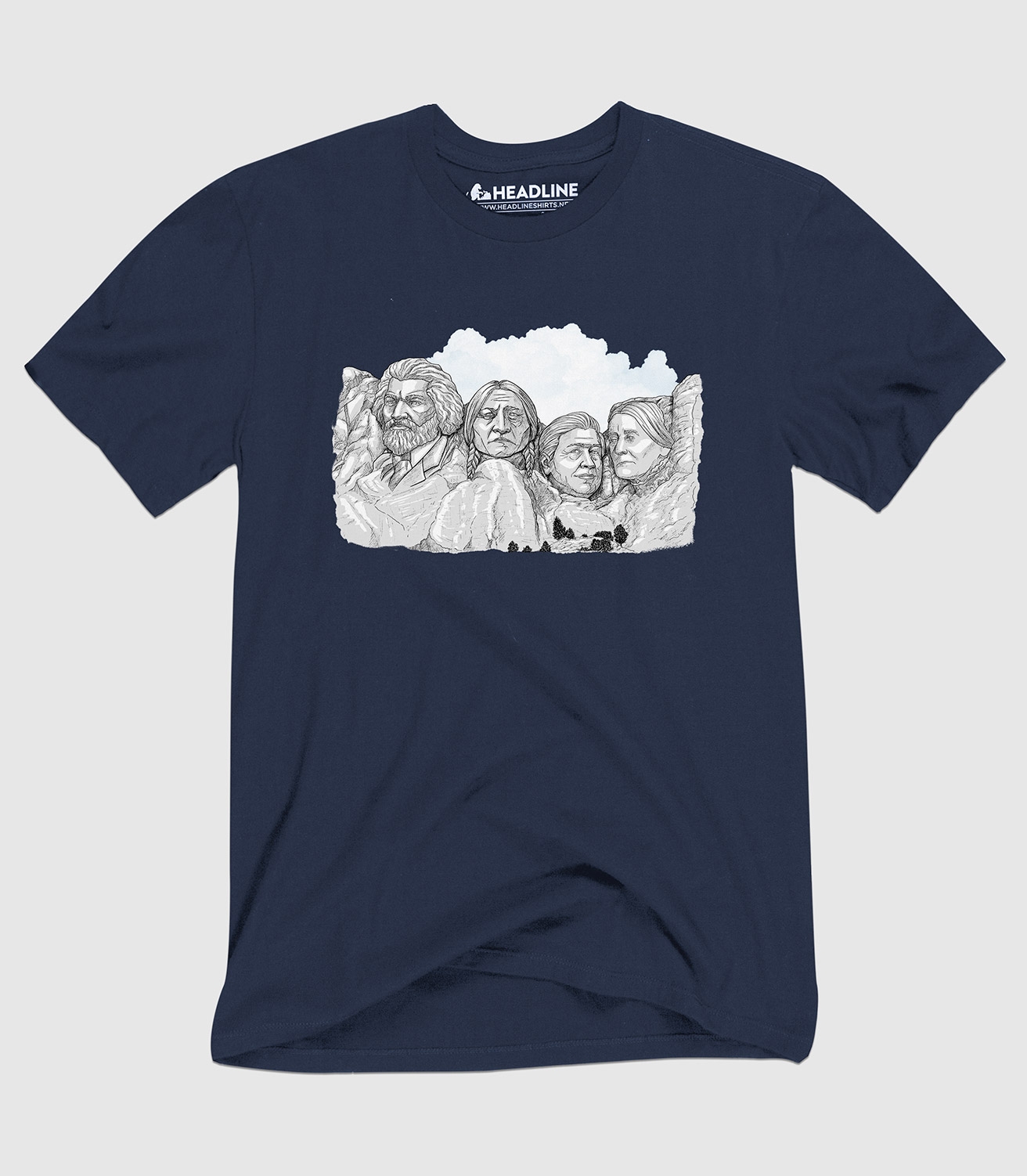 The People's Mount Rushmore Unisex 100% Cotton T-Shirt