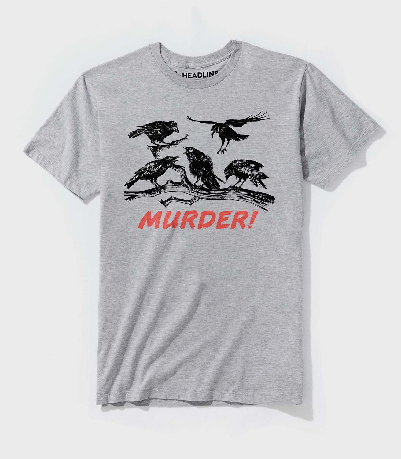 Murder of Crows Unisex 100% Cotton T-Shirt