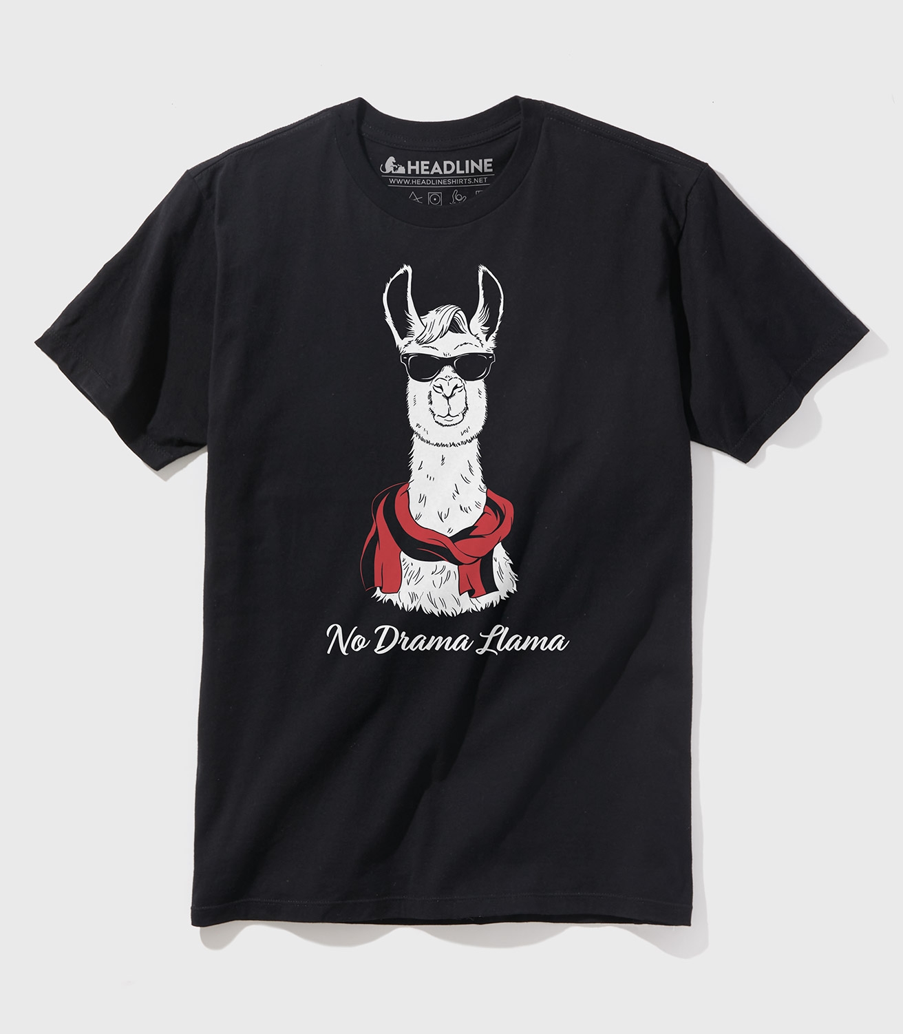 No Drama Llama Unisex 100% Cotton T-Shirt