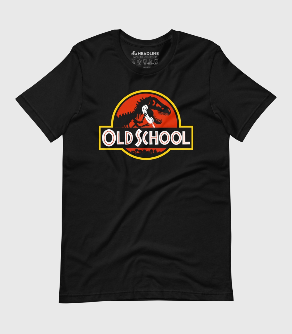 Old School Unisex 100% Cotton T-Shirt