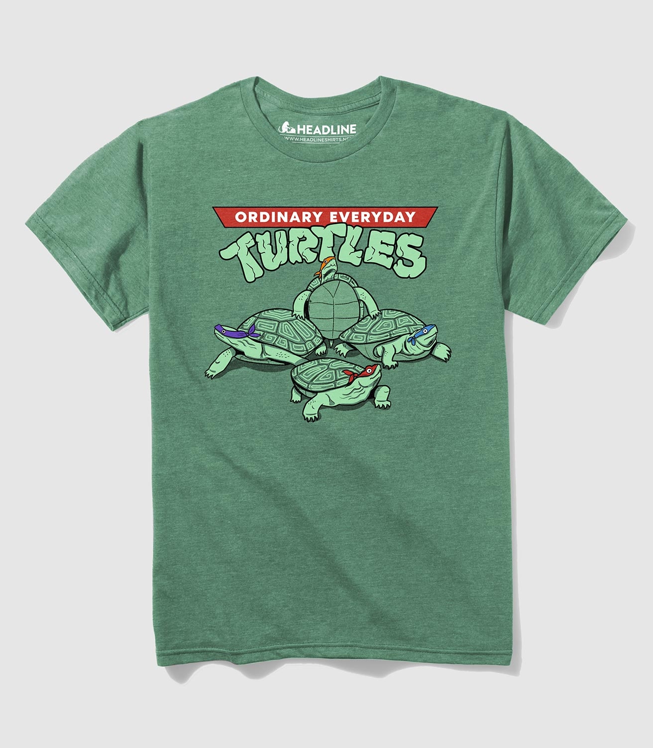 Ordinary Everyday Turtles Unisex 100% Cotton T-Shirt
