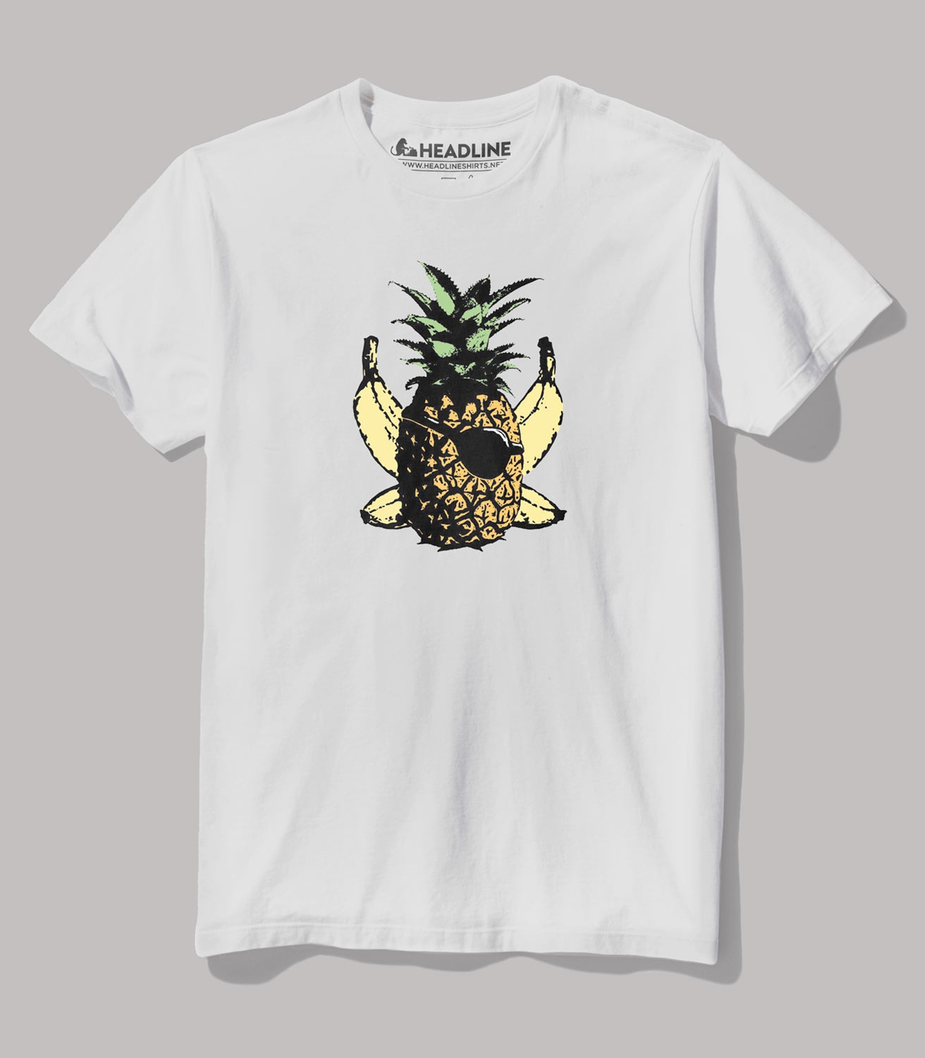 Pineapple Crossbones Unisex 100% Cotton T-Shirt