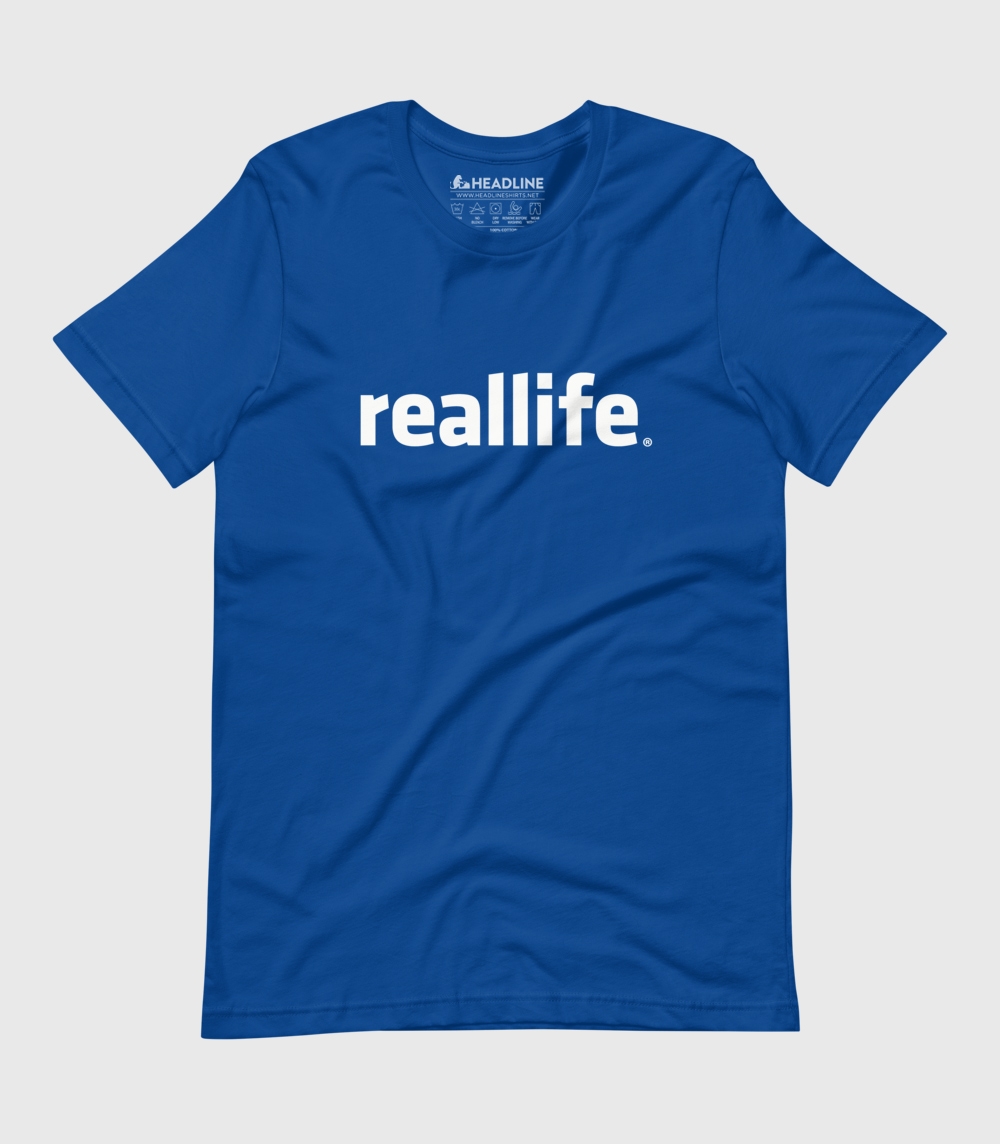 Reallife Unisex 100% Cotton T-Shirt