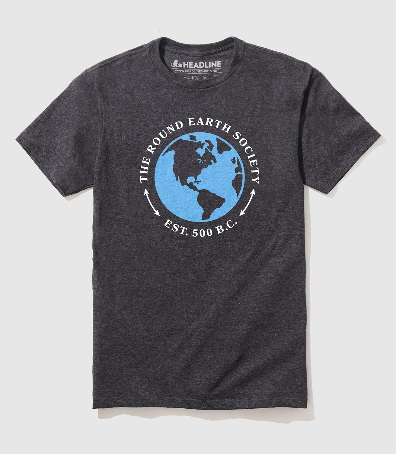 Round Earth Society Unisex Cotton/Poly T-Shirt