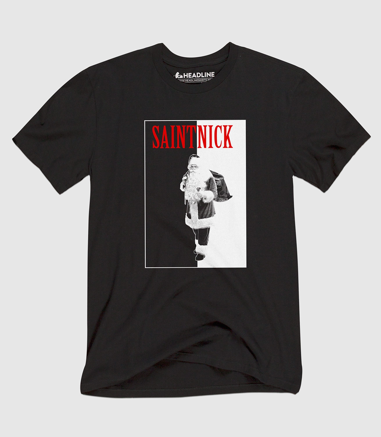 Saint Nick Scarface Unisex 100% Cotton T-Shirt