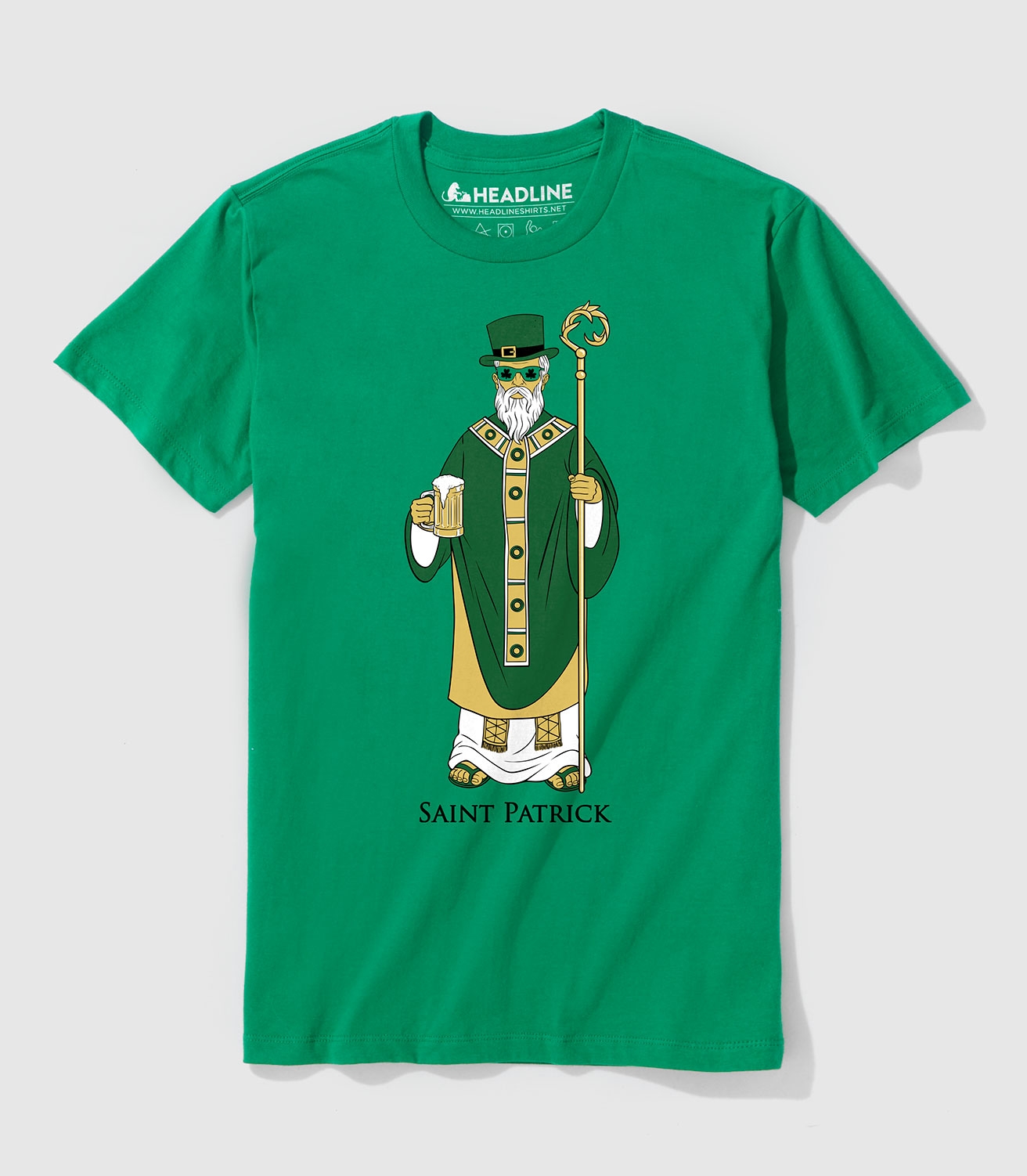 Saint Patrick Unisex 100% Cotton T-Shirt