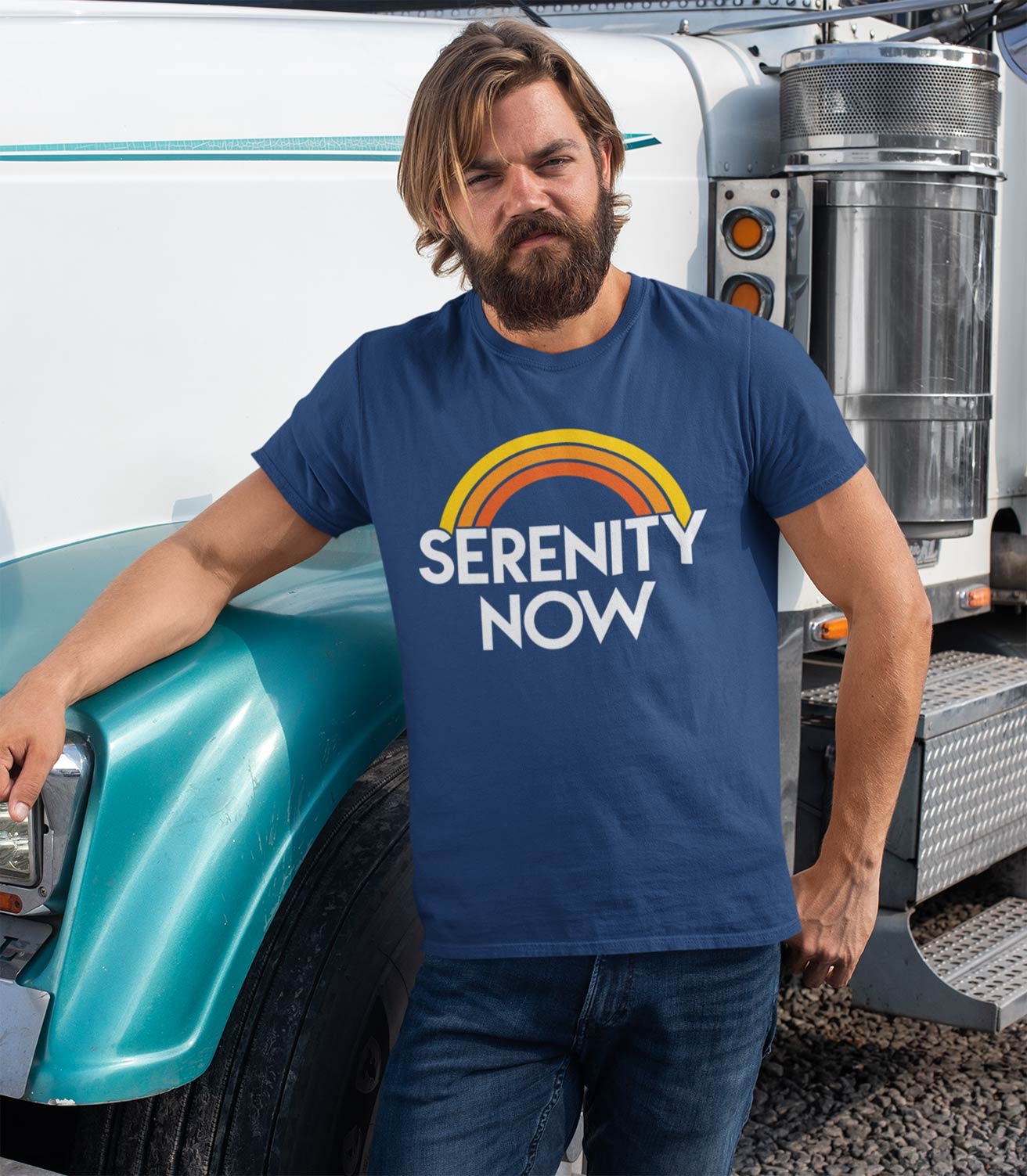 Serenity Now Unisex Cotton/Poly T-Shirt