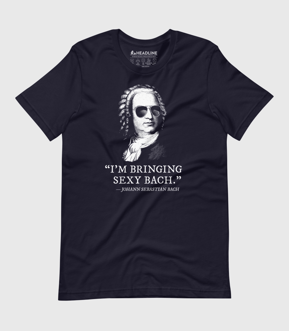 Sexy Bach Unisex Cotton/Poly T-Shirt